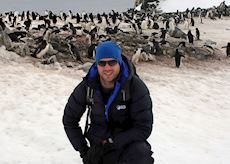 Tom in Antarctica