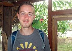 Tom visiting the Cayo district in Belize