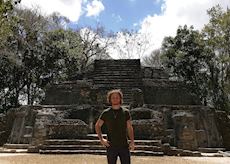 Will visiting Lamanai, Belize