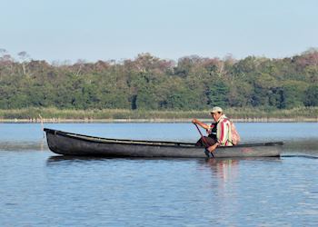 Local fisherman, Orange Walk District, Belize