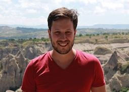 John exploring Cappadocia, Turkey