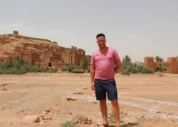 Audley specialist John at Ait Ben Haddou, Morocco 