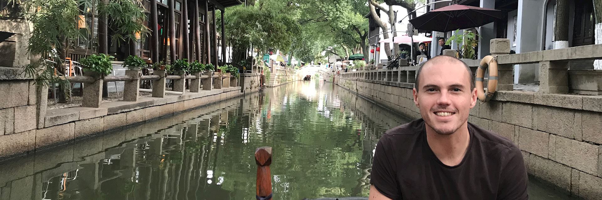 Rick visiting Suzhou, China