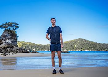 Harry in Abel Tasman National Park, New Zealand