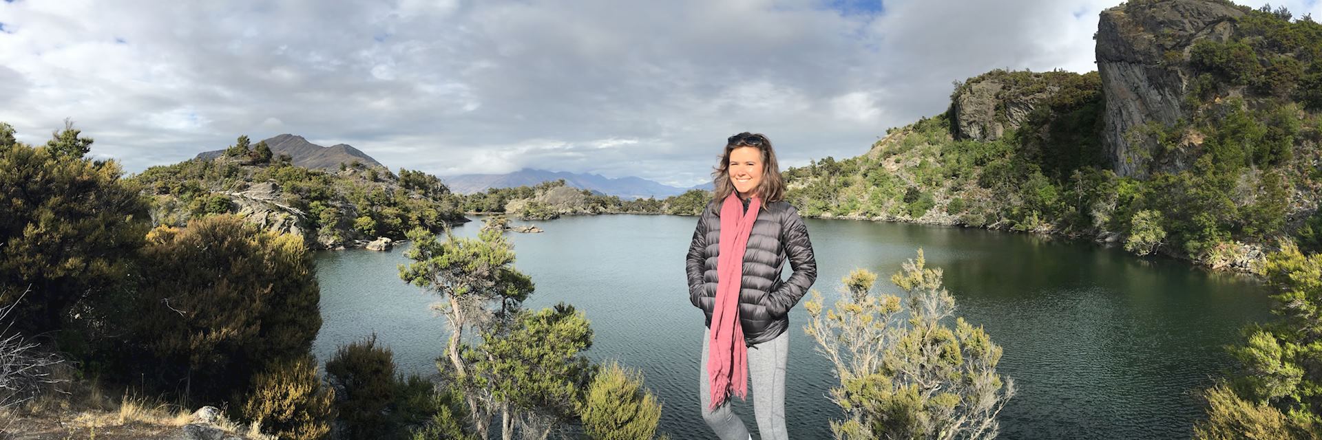 Jessie at Mou Wahu, Lake Wanaka, New Zealand