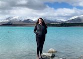 Shea at Lake Tekapo, New Zealand
