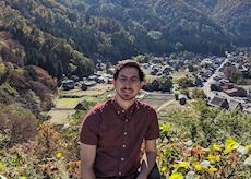 Adam in Shirakawago, Japan