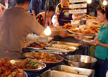 Food stall in Bangkok