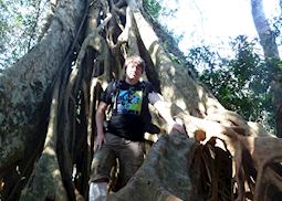 David in Khao Yai National Park, Thailand