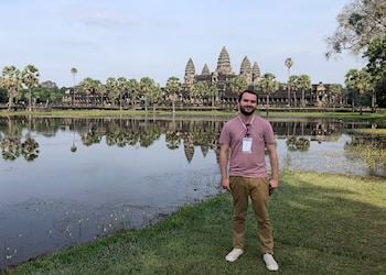 Dom at Angkor Watt, Cambodia