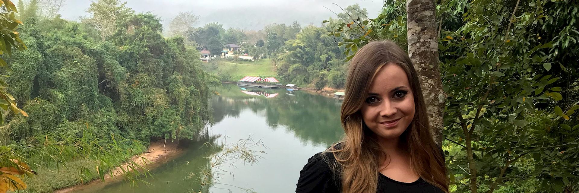 Elyssa in Kanchanaburi, Thailand