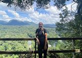 Georgia in the Borneo rainforest