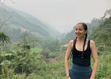 Hannah in Sapa, Vietnam