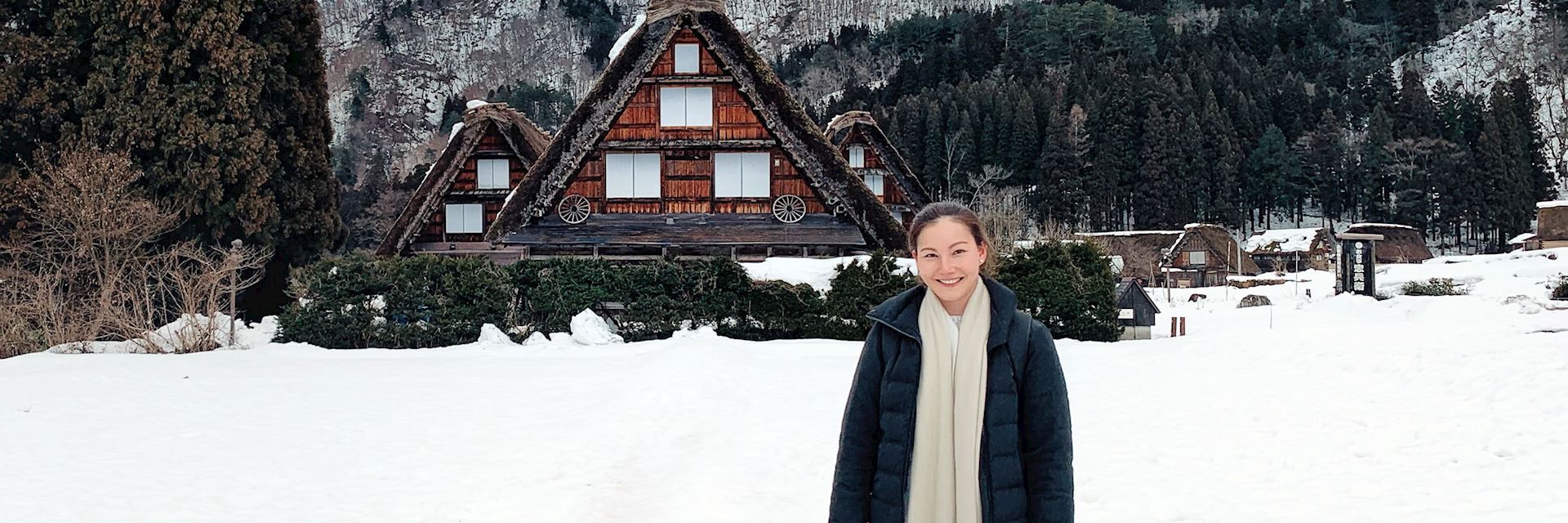 Hannah in Shirakawa-Go