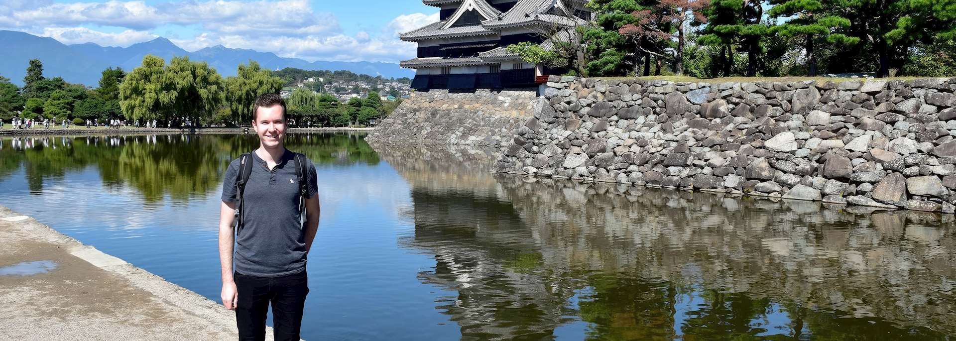 James in Matsumoto, Japan