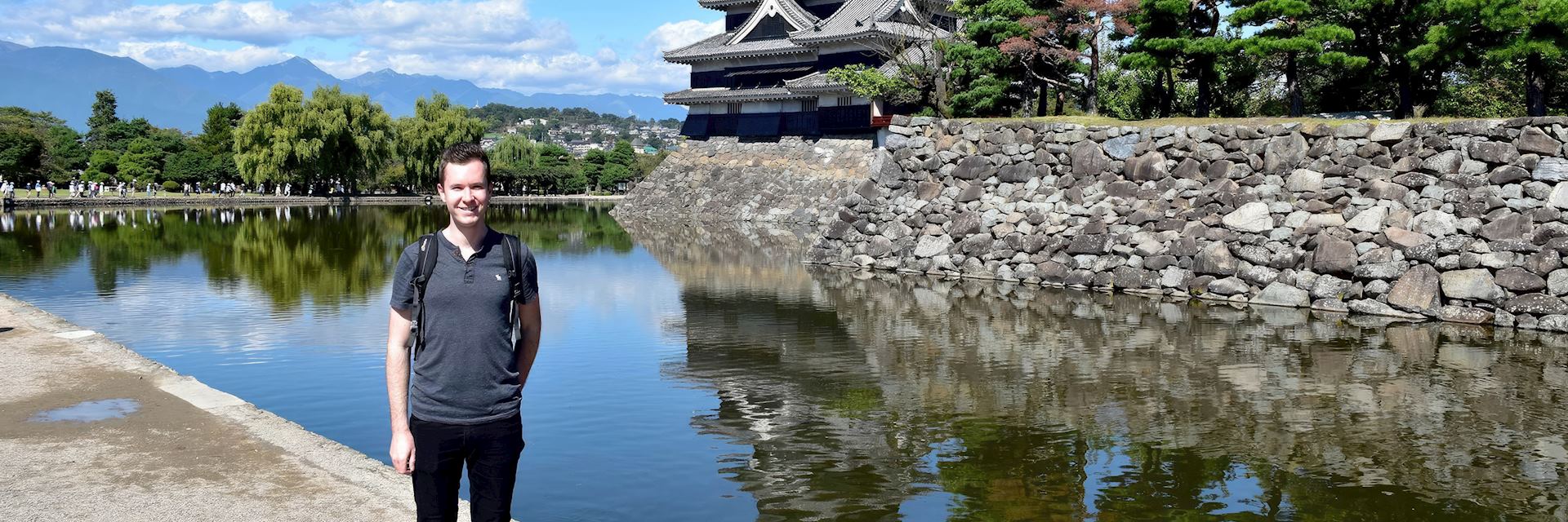 James in Matsumoto, Japan