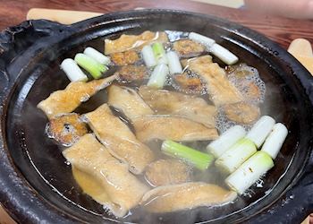 Eel soup