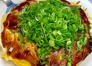 Okonomiyaki in Hiroshima