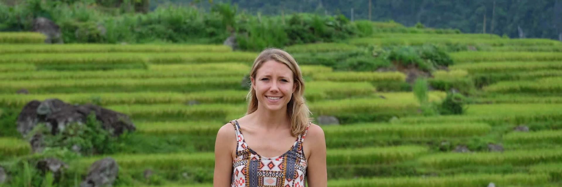 Lindsey on Mai Chau