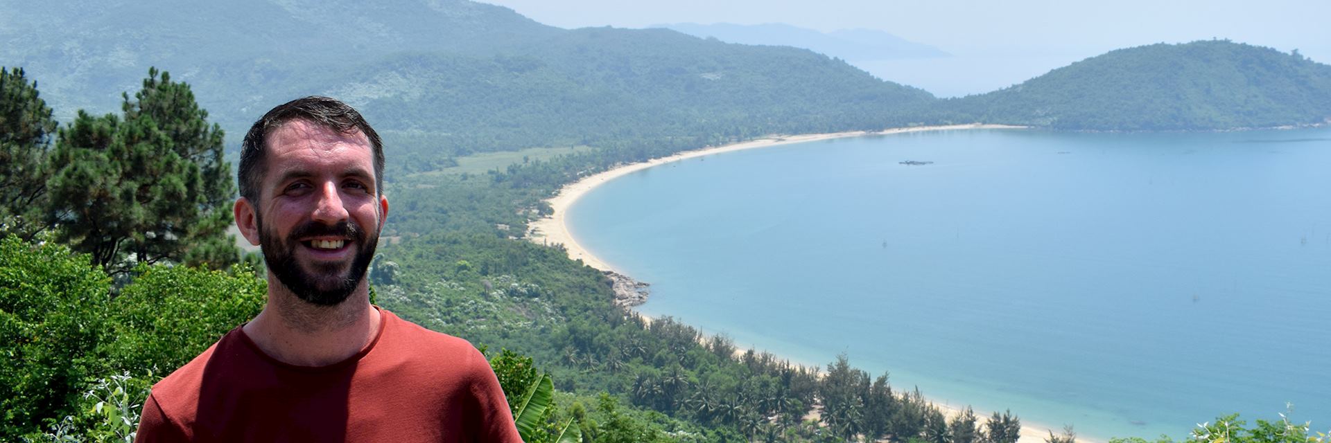 Mark, Hai Van Pass, Vietnam