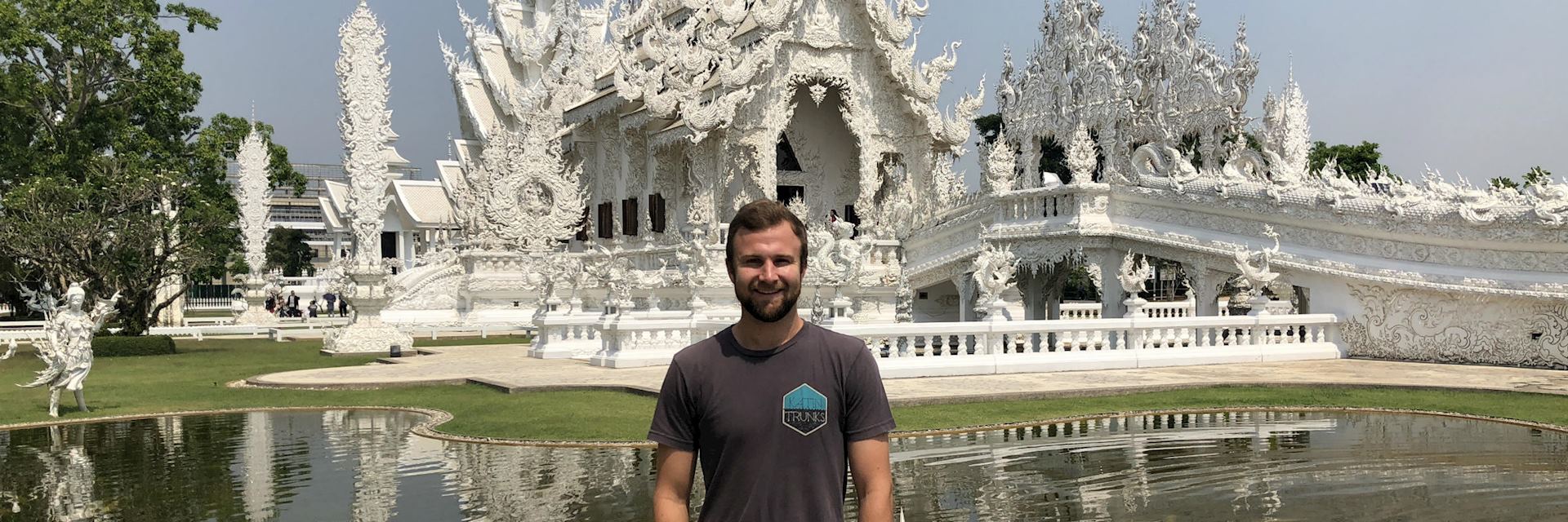 Nick M at Chiang Rai White Temple