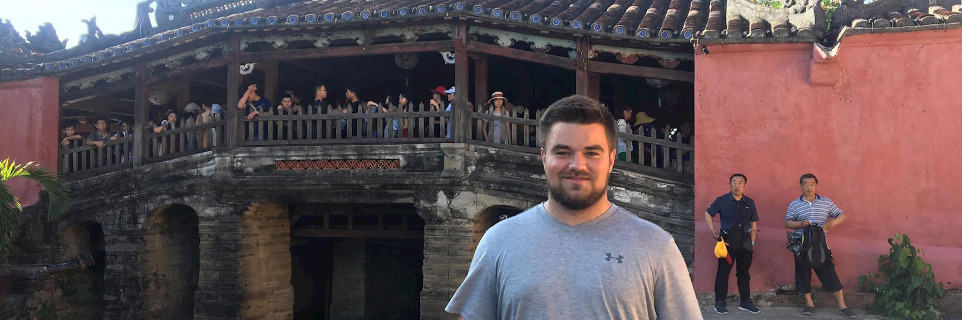Patrick in Hoi An, Vietnam