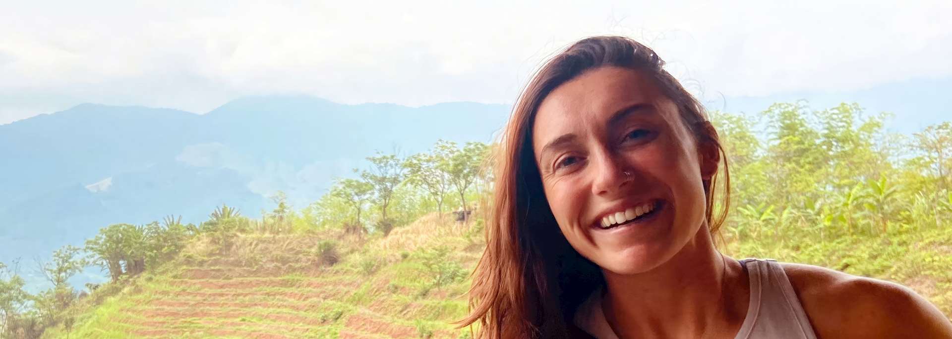 Rachel in Mai Chau, Vietnam