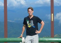 Rob on the Thai-Myanmar border