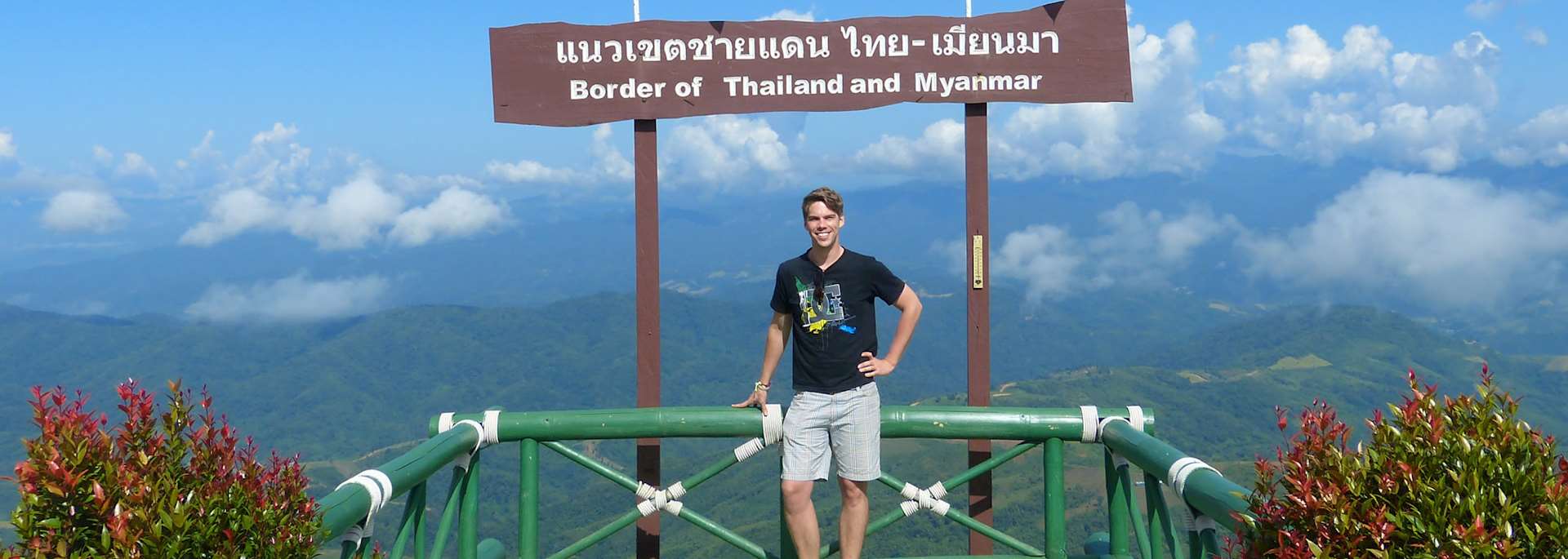 Rob on the Thai-Myanmar border