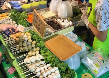 Street market in Krabi, Thailand