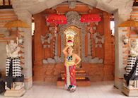 Sophie at the Royal Balinese Family compound in Ubud, Indonesia