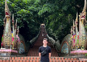Zach in Doi Suthep, Thailand