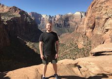 Alex in Zion National Park