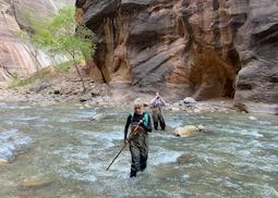 Anna in Zion National Park
