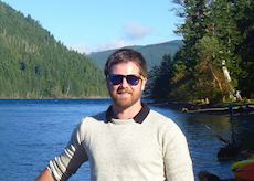 Carl at Lake Crescent, Olympic National Park, USA