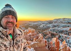 Carl at Bryce Canyon National Park, USA
