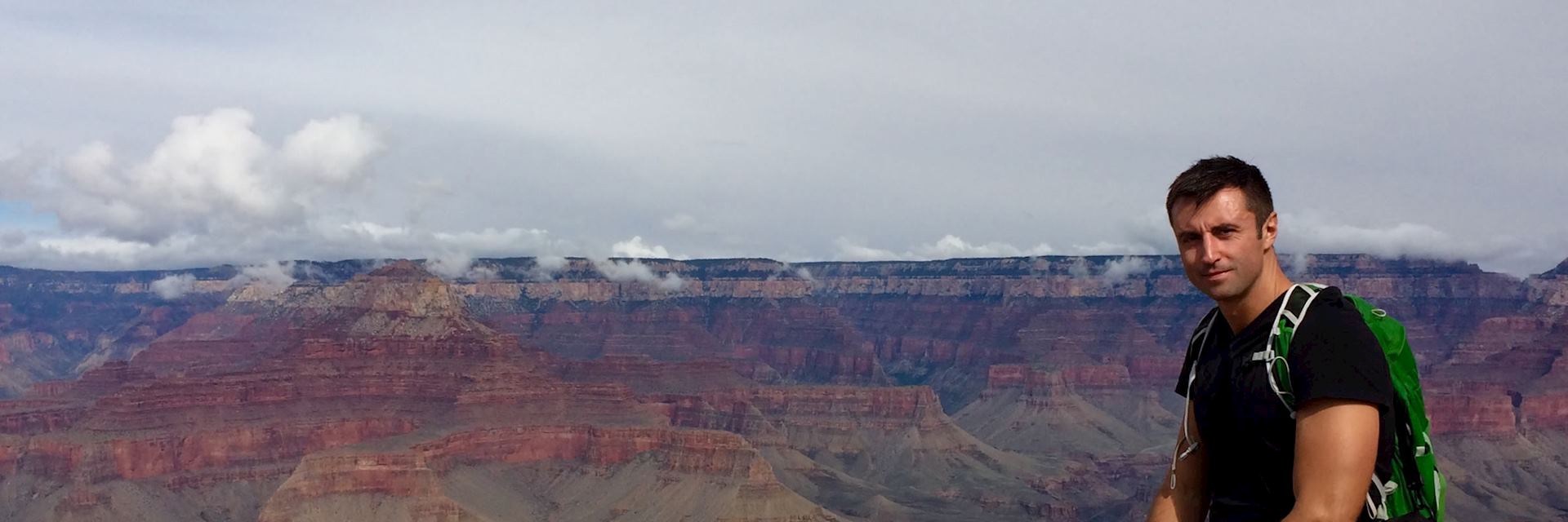George at Grand Canyon South Rim, Arizona
