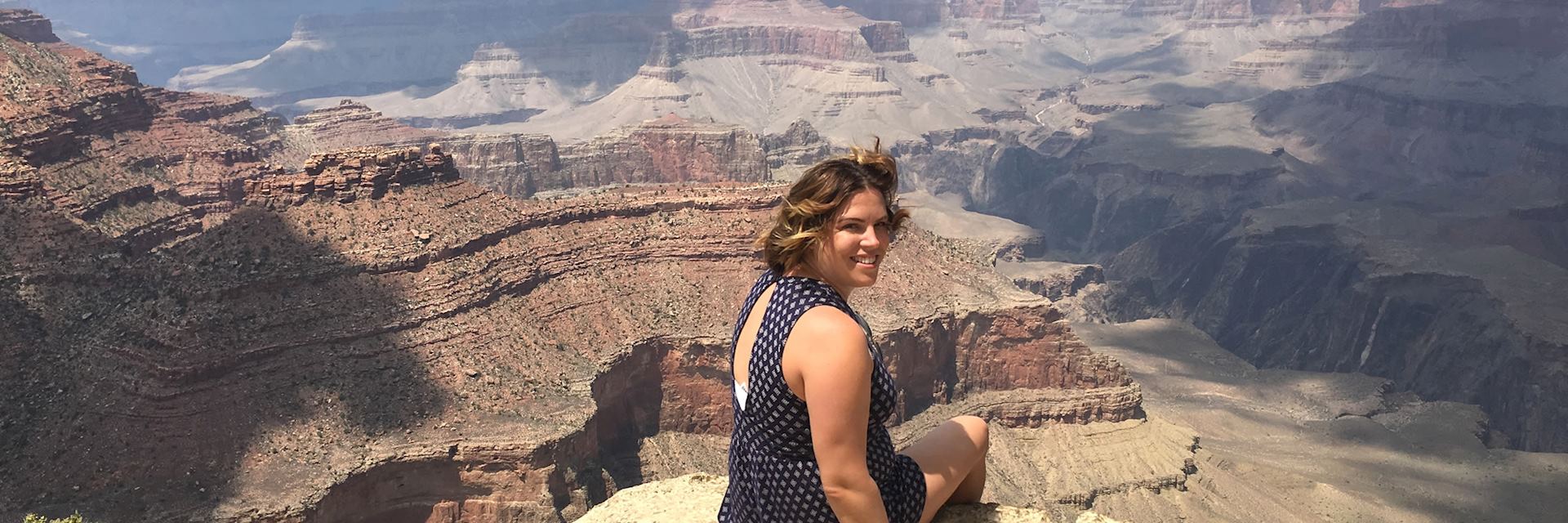 Hannah at the Grand Canyon