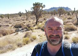 Karl in the Mojave Desert, USA