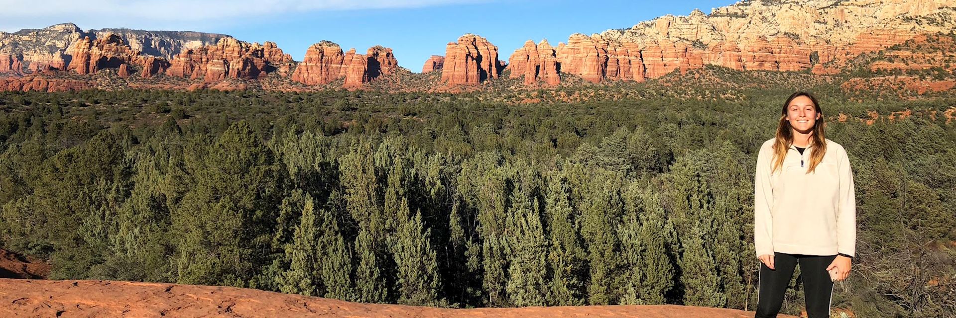 Maddy in Sedona, USA