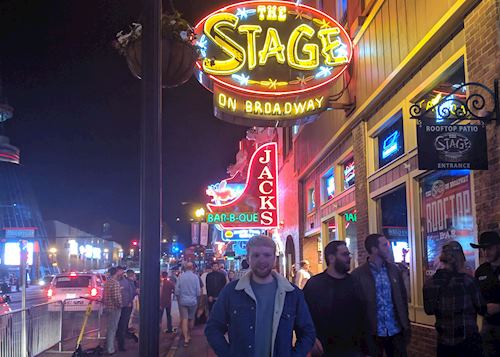 Sean on Broadway, New York