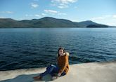 Shannon at Lake George