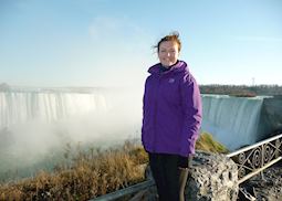 Shannon at Niagara Falls