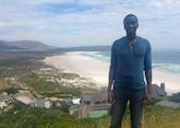 David at Camps Bay outside of Cape Town, South Africa