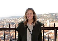 Laura at Torre dei Lamberti in Verona