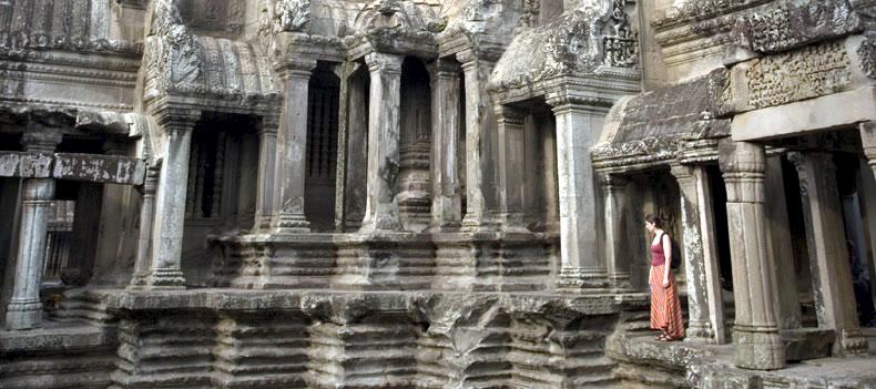Temple at Angkor Wat, Siem Reap