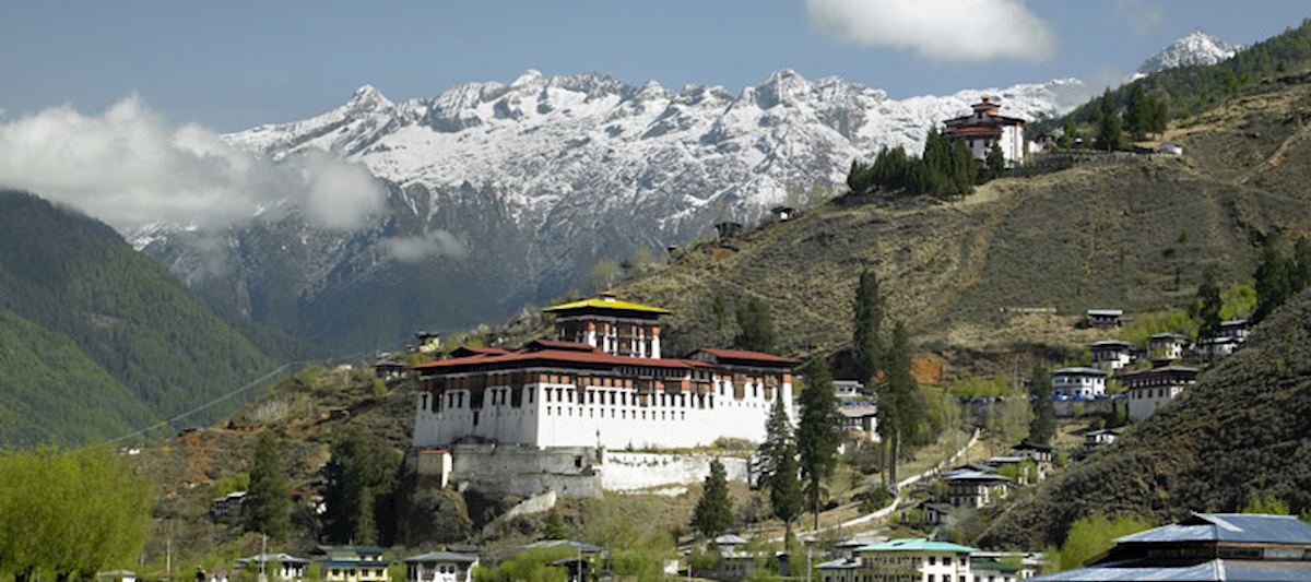 Explore Bhutan's majestic and mountainous scenery.