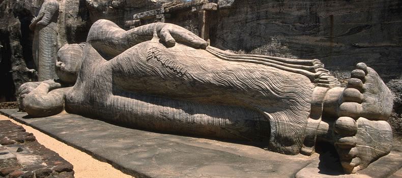 Lying Buddha, Polonnaruwa