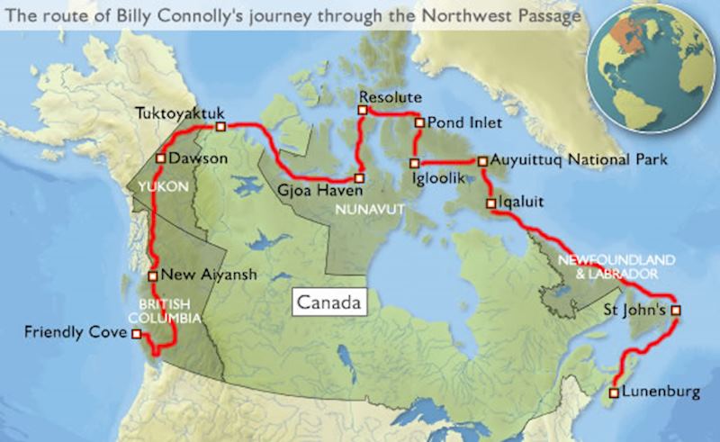 Canada map