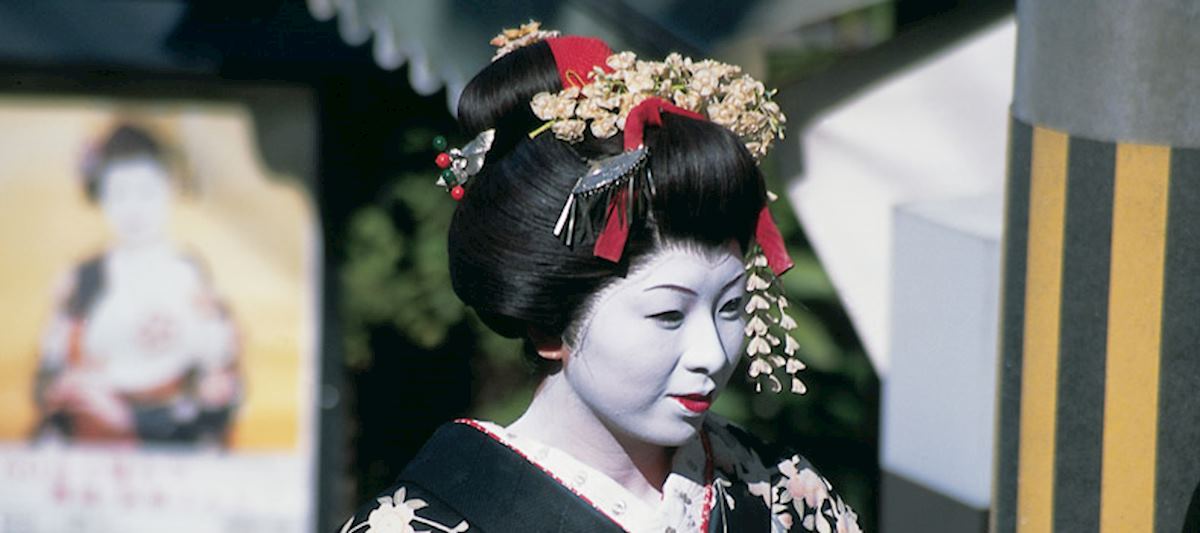 Geisha in Japan.